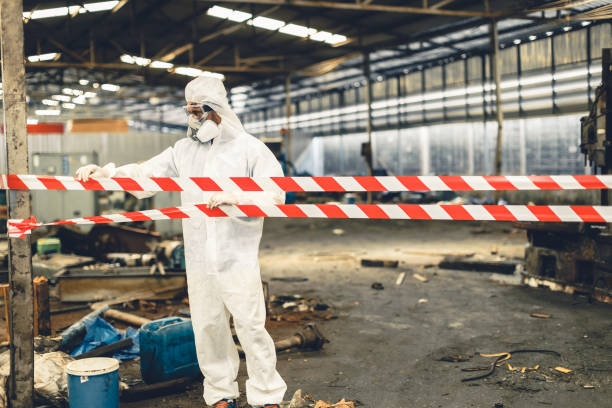 Professional Drug Lab Cleanup technician working in Delano, CA